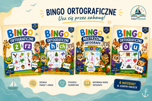 Zestaw bingo ortograficzne